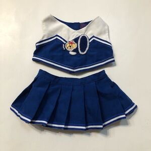 Build-A-Bear Workshop Blue & White Cheerleader Outfit